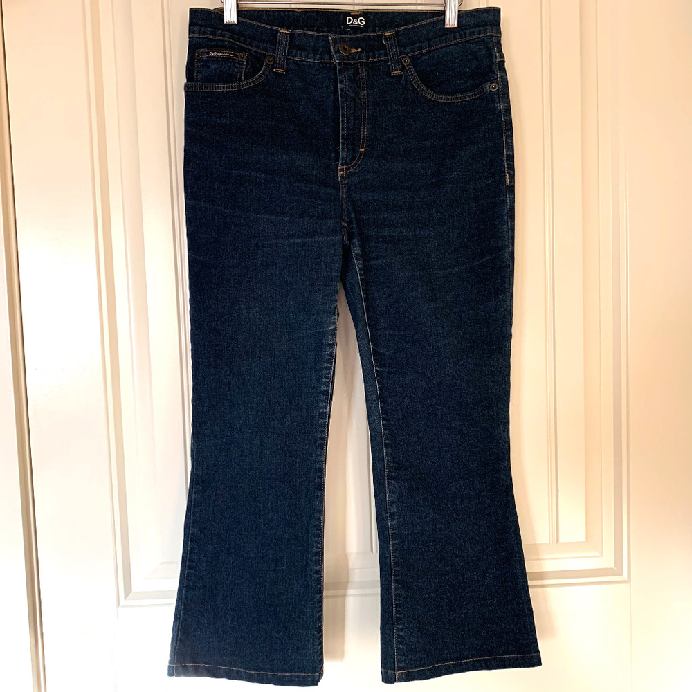 Dolce & Gabbana Blue Jeans Bootleg - Size 32/46